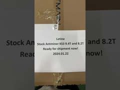 Stock Antminer Miner KS3 9,4T IceriverKS3 KS2 KS1 KS0 KS3L Kaspa KAS Miner