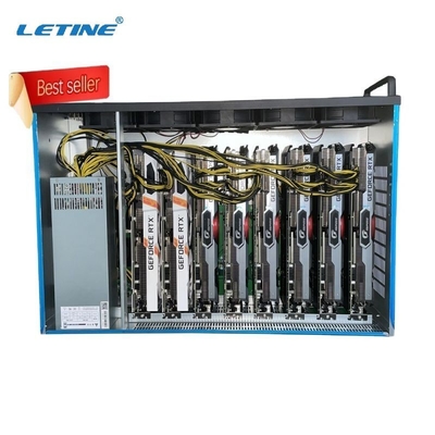 RX 580 8 GPU-Bergbau-Anlage 1660S 2060S 3060 3070 3080 3090 LTC Doge ZEC