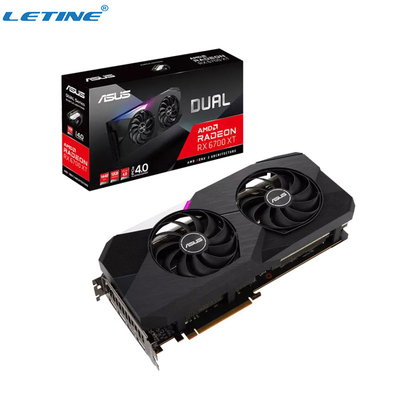 Grafikkarten ASUS DUAL-RX6700XT-12G des Bergbau-DirectX12 für Gpu-Bergbau-Anlage