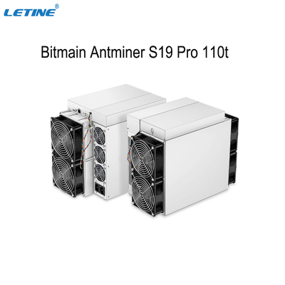 Bitcoin Asic Pro- 110t BTC S19PRO S19J PRO-104T 100T 96T Schlüsselbergbauserver Bergmann-Machine Bitmain Antminers S19