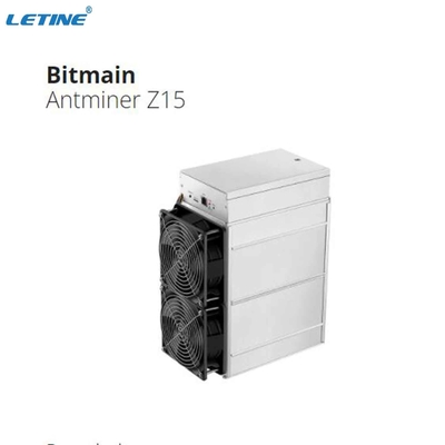Bergmann Antminer Z15 420ksol/s Bitmain ZEC ZEN Mining Equihash Asic