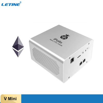 Bergmann-Hashrate 300MH IPollo V1 Mini-ETH Energie Consumation 224W mit P.S.-Ausgangsbergbau