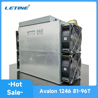 Algorithmus-Ethernet-Schnittstelle Letine Canaan Avalon 1166pro 81 des Th-BTC Aisc Bergmann-SHA 256