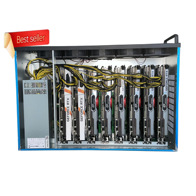 Grafikkarte 8 Rx 6700 Xt Schnittstellen-Abstand des Gpu-Bergbau-Rahmen-PCIE 65mm