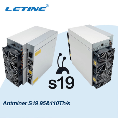 Prostückchen-Bergwerksmaschine Asic Bitmain Antminer 90T 95T 100T 102T 104T 110T Antminer S19j