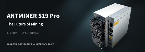 Prostückchen-Bergwerksmaschine Asic Bitmain Antminer 90T 95T 100T 102T 104T 110T Antminer S19j