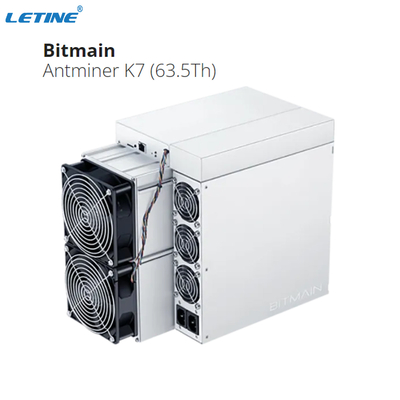 Bergmann Cryptocurrency Asic Miner Bitmain Antminer K7 63.5T CKB rentabel für CKB-Münzen