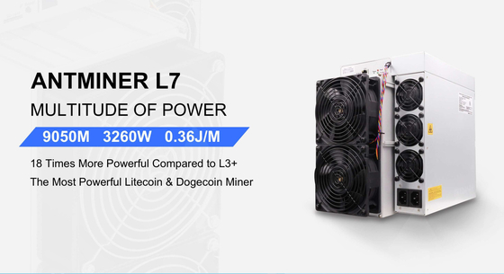 DOGE LTC L7 9050M Asic Miner Maschine Bitmain Antminer L7 9050M 9300M 9500M
