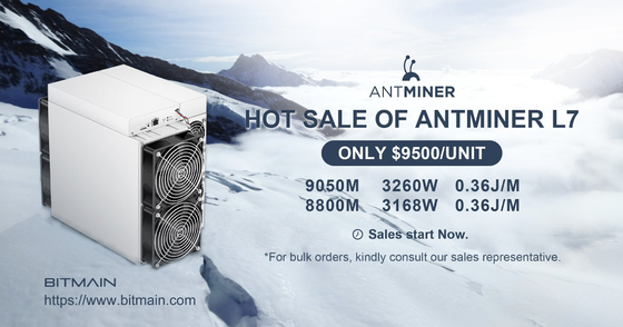 DOGE LTC L7 9050M Asic Miner Maschine Bitmain Antminer L7 9050M 9300M 9500M