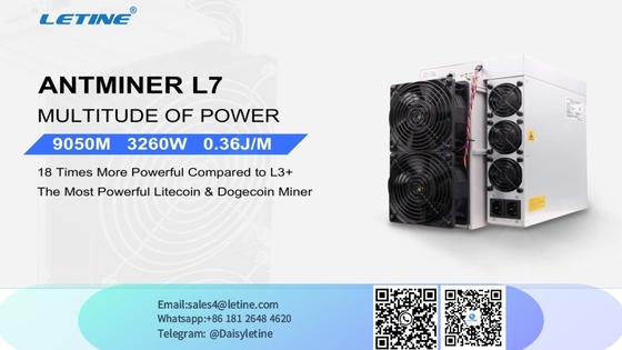 DOGE LTC L7 9050M Asic Miner Maschine Bitmain Antminer L7 9050M 9300M 9500M