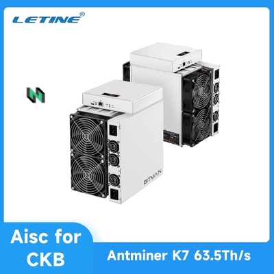 3080W Bitmain Asic Antminer K7 63.5Th Eaglesong Algorithmus Blockchain Miner