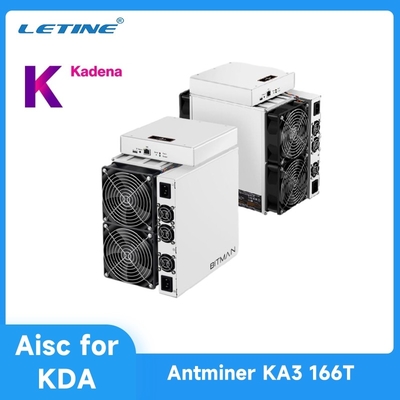 Bergmann KA3 166T 3154W Kda Bitmain Aisc Antminer KDA, das Ethernet RJ45 gewinnt