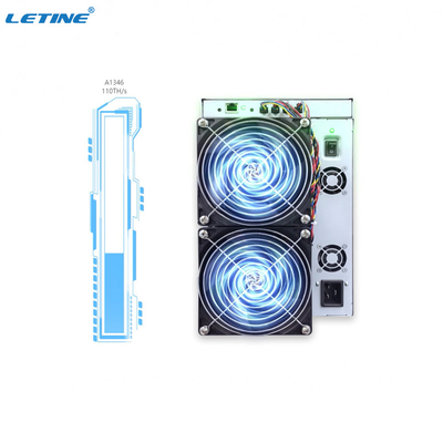 Bergmann With Power Supply A1346 A1366 Canaan Avalon Miner 1346 110T Bitcoin