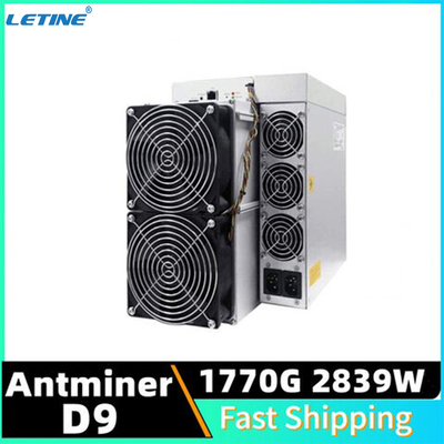 Algorithmus 2839w Ethernet-Schnittstelle Bitmain Asic Antminer D9 1770Gh X11