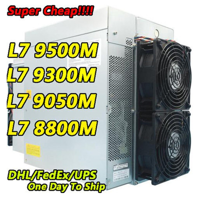 Litecoin Dogecoin Antminer L7 9500M 9300M 9160M 9050M 8800M 8550M Scrypt Algorithm Scrypt Bergmann des Luftkühlungs-Bergmann-L7