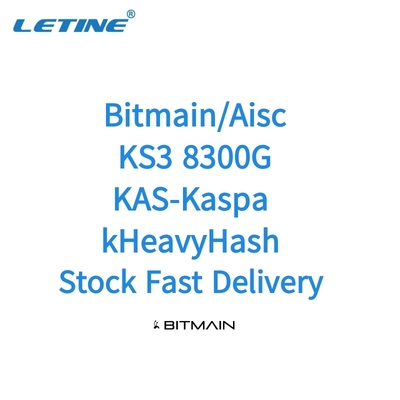 Bergwerksmaschine Antminer KS3 8.3. 3188W Bitmain KHeavyHash-Algorithmus 8.3Th/S für Kaspa