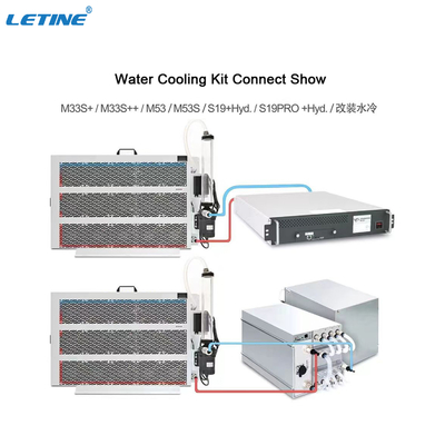 12KW Wasserkühlungs-Lüfter-Wasserkühlungs-Server für Antminer Whatsminer