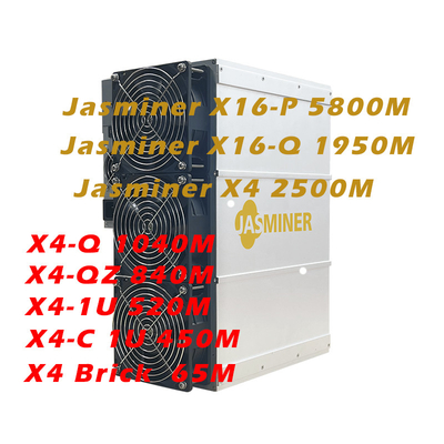 Bergmann Jasminer X16-Q Jasminer X4 X4-1U X4-Q Haushalt Jasminer X16-P 5800Mh/s 1900W usw. ZIL Asic