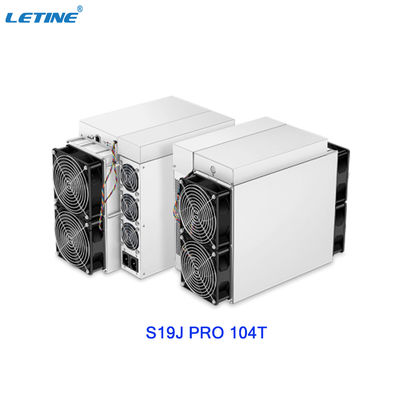 Bergwerksmaschine Bitmain Antminer S19j Pro-104. APW12 Stromversorgungs-29.5w/T BTC
