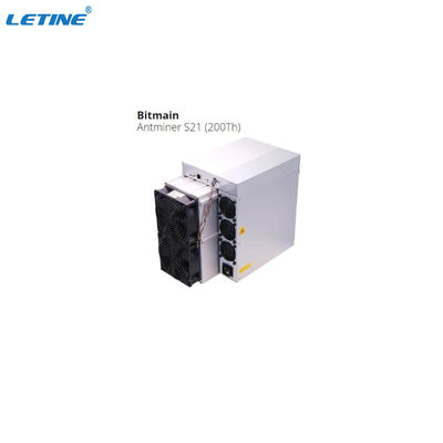 S19 Pro Bitmain Antminer S21 200T BTC Asic Miner 17.5W/J 3550W Bitcoin-Mining-Maschine