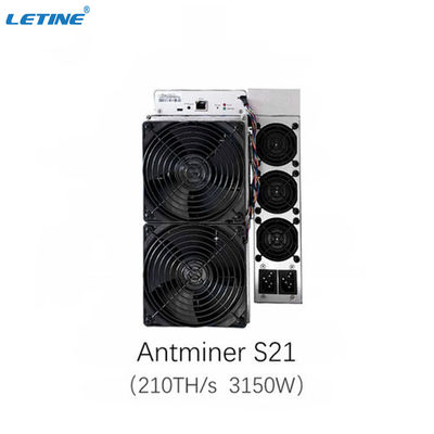 Bitmain Asic Antminer S21 200T 16J/T SHA-256 Blockchain Bitcoin Miner Stromverbrauch 3550W