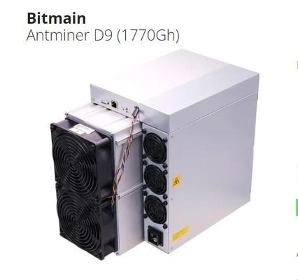 Krypto-Mining Bitmain Antminer D9 1.77 Th/S Ethernet-Schnittstelle mit 4 Ventilatoren