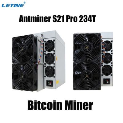 Neue Bitmain Asic Antminer S21 Pro 234T 15J/T Bitcoin Miner S21 200T Bergbaumaschine