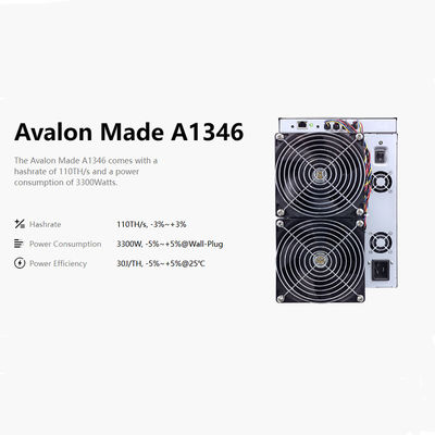 2024 Neue Veröffentlichung Canaan Avalon A1566 185Th/S 3420W Für das Mining von Bitcoin Avalonminer A1566 A1466 A1346