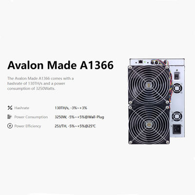 2024 Neue Veröffentlichung Canaan Avalon A1566 185Th/S 3420W Für das Mining von Bitcoin Avalonminer A1566 A1466 A1346