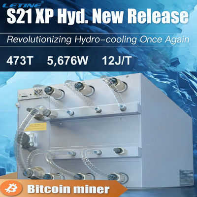 Bitmain Antminer S21XP Hydro Hydrokühlung Modell 473T Effizienz 12 J/TH S21 XP 270T Bitcoin Miner 300T Immersionskohle