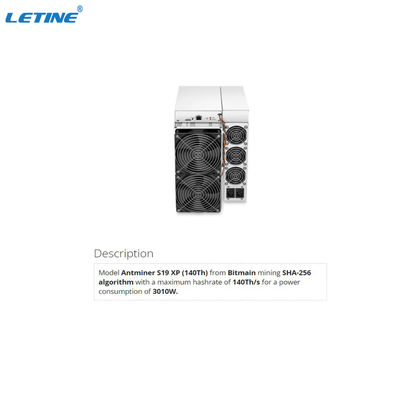 Leistungsstarker S21 XP 270T Luftkühlung Asic Bitcoin Blockchain Miner mit 4 Ventilatoren