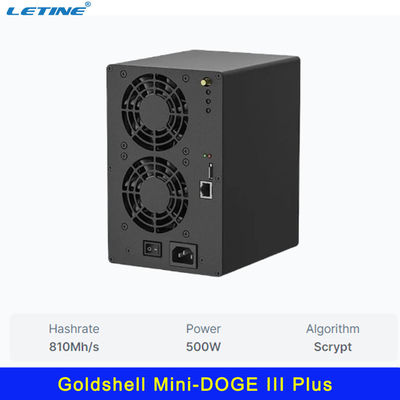 Mini-DOGE III Plus Goldshell Mining Algorithmen 810Mh/s 500W DG1 DG1+ L7 L9 LTC DOGE Miner