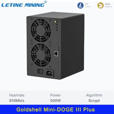 Mini-DOGE III Plus Goldshell Mining Algorithmen 810Mh/s 500W DG1 DG1+ L7 L9 LTC DOGE Miner