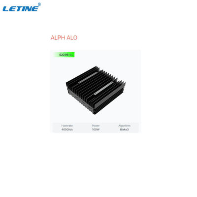 IceRiver ALPH AL0 400GH/S 100W Alephium Mining Machine Blake3 Algorithmus ALPH Münze
