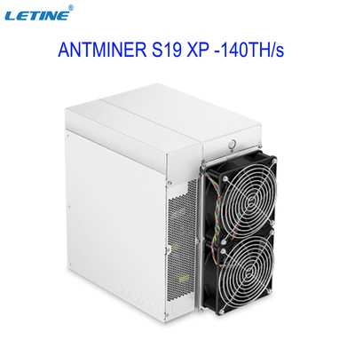Nagelneuer Bergmann auf Lager Machine Bitmain Antminer S19XP 140T SHA-256 Algo BTC Antminer S19 XP Asic