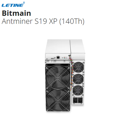 Nagelneuer Bergmann auf Lager Machine Bitmain Antminer S19XP 140T SHA-256 Algo BTC Antminer S19 XP Asic