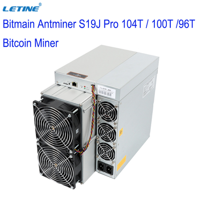 Pro-104T 100T 96T S19 95T 90T Asic Blockchain BTC Bergmann Bitmain Bitcoin Antminer S19J auf Lager