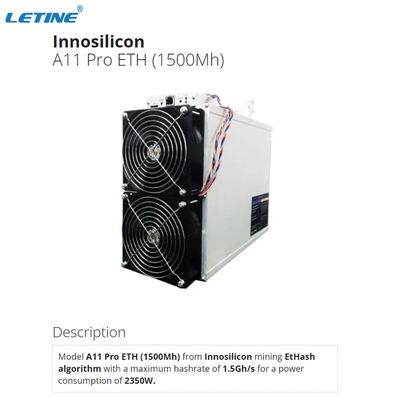 Bergmann A11 Pro-8G 1.5Gh/S 1500Mh Hashrate Innosilicon Asic