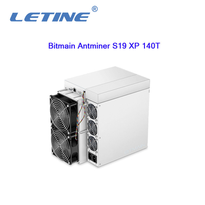 Neuer befreiter Bergmann Bitmain Antminer S19XP 140T Bergbau-SHA-256 Algo BTC Asic