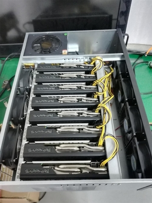 Bergbau-Anlage M08S 8GPU, die dogecoin XCH ETH LTC Bergbaukasten 8gpu Münze gewinnt