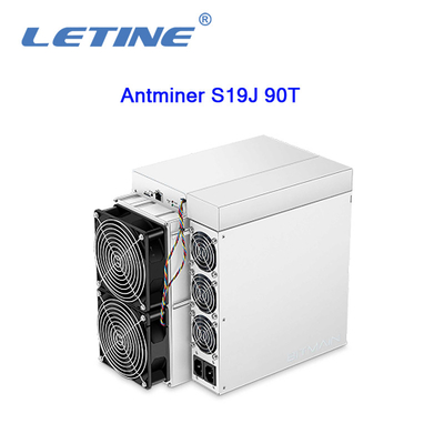 Bitmain Asic Antminer S19J 90T 3100W für Bergmann S19J PRO- 104T S19 PRO-110T Ant Miner BTC Bitcoin