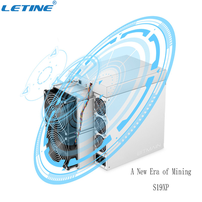 140. S19XP Maschine Bitmain Antminer S19XP 140T SHA-256 Algo BTC Asic Bergmann-