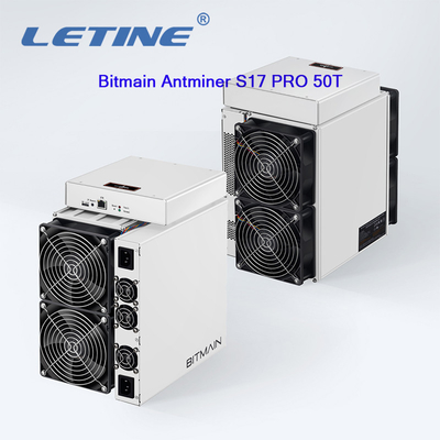 Zweite Hand- Bitcoin S17 Asic Pro-50t 1975W S17 76T SHA-256 Verschlüsselung Bergmann-Antminer S17