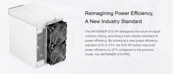 140. Ethernet-Schnittstelle 400mm 3010W Bitmain Antminer S19 XP