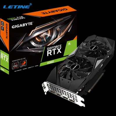 192 gebissene Bergwerksmaschine 2060 12GB Nvidia Geforce Rtx Grafikkarte-GDDR6 2060S ETH usw.