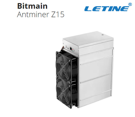 Bergmann Asic Bitmain Antminer Z15 420ksol/s für das Bergbau der ZEC-Stillemünze auf Lager