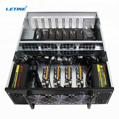 8 Bergbau-Rig For Ltc Zec Dogecoins 12 Gpu GPU 6 GPU usw. Grafikkarte der Bergbau-Motherboard-Klagen-4g der Grafikkarte-2gb Gddr5