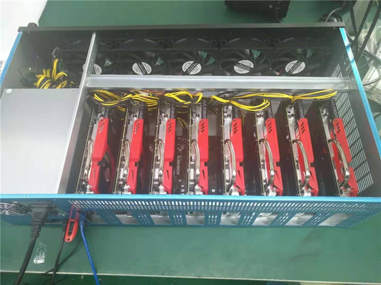 Grafikkarte 8 Rx 6700 Xt Schnittstellen-Abstand des Gpu-Bergbau-Rahmen-PCIE 65mm