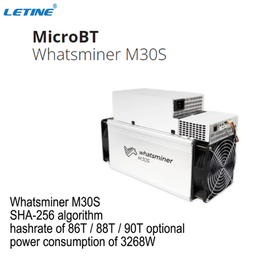 Schlüsselbergwerksmaschine MicroBT Whatsminer M30S 90T 88T 86T 84T Bergmann SHA 256 Asic Bitcoin