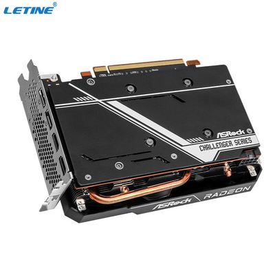 Grafische Karte GDDR6 für Herausforderer Bergbau Asrock Radeon RX 6600 XT Tischplattencomputer-animations-Karte ITX 8GB
